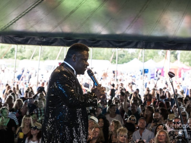 Harry Cambridge as Luther Vandross