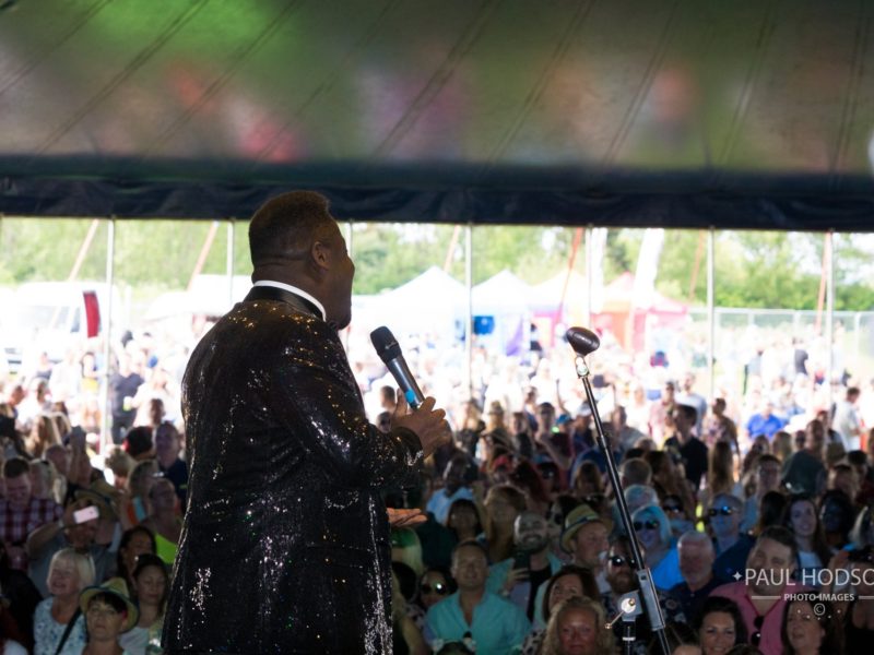 Harry Cambridge as Luther Vandross