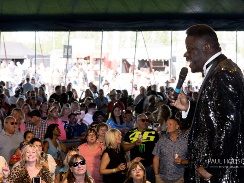 Harry Cambridge as Luther Vandross